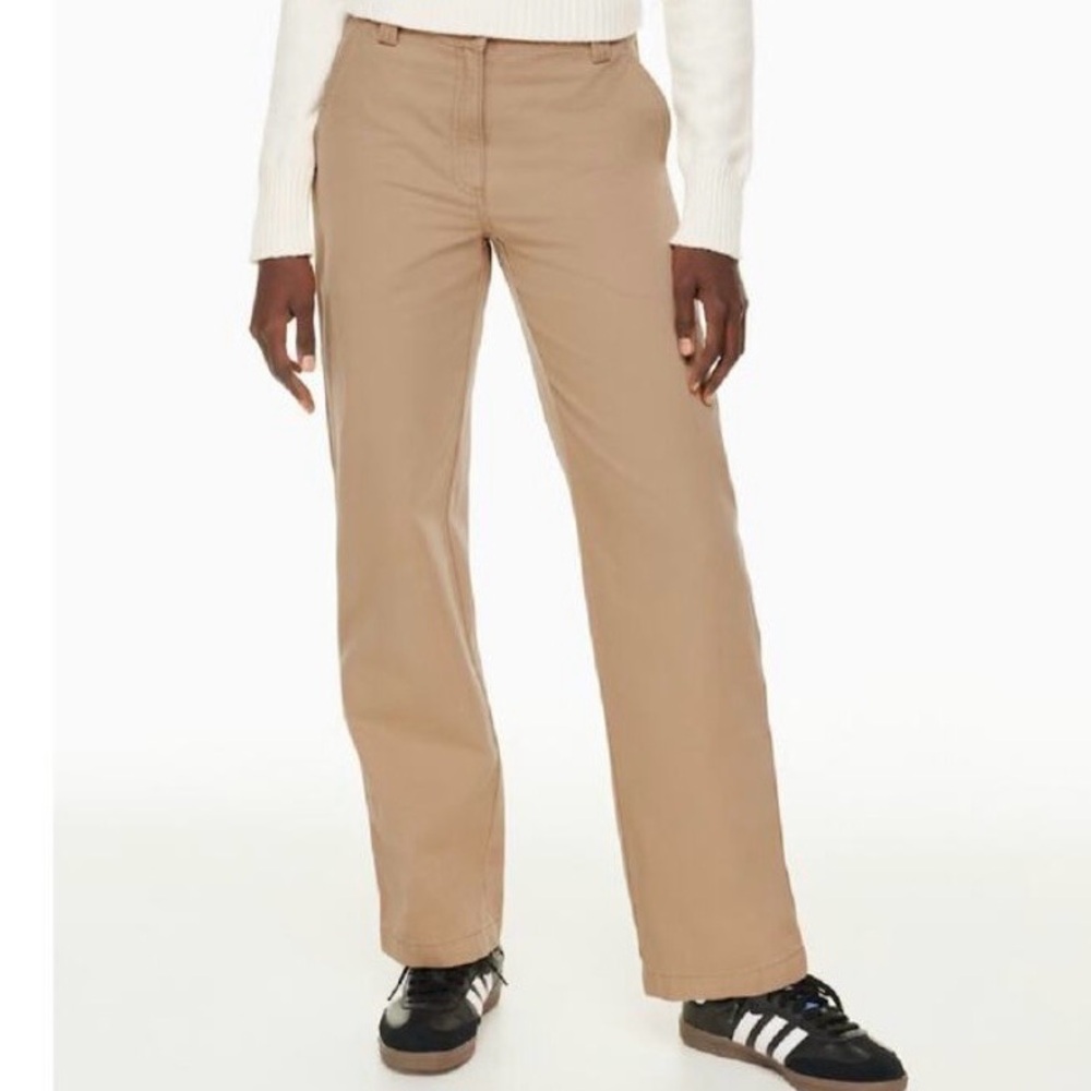 Sunday Best, Size 8, Women’s Jaden Khaki Pants, Aritzia